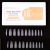 soft gel tips prelimado coffin x480pcs eloise pco480 6932024010281