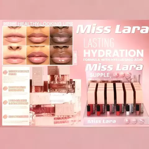 ($1800/U) MISS LARA LASTING HYDRATION LIFTER GLOSS MS-239 6985670235768 - comprar online