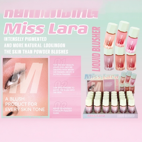 MISS LARA COLOR BLOOM LIQUID BLUSH CREMOSO 6971968502803 MS-280/MG-375