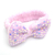 vincha para maquillaje con brillo grande mg-473 - - comprar online