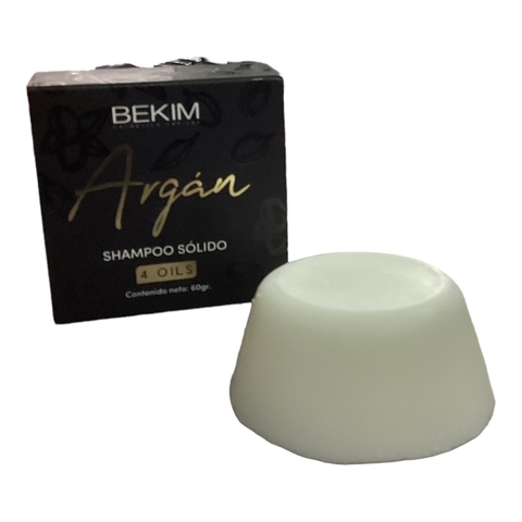 BEKIM SHAMPOO SOLIDO ARGAN 4 OILS 60G