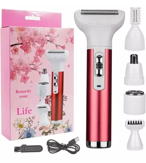 DEPILADOR CORPORAL RECARGABLE 5EN1 BEAUTIFY YOUR LIFE XD-3011 6869662213135