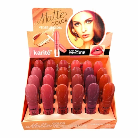 karite matte color velvet lipgloss 70217-47d 6903072383498