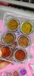 12 Kit de 6brillitos glitter decoracion para unas - tienda online