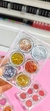 Imagen de 12 Kit de 6brillitos glitter decoracion para unas