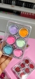 12 Kit de 6brillitos glitter decoracion para unas - tienda online