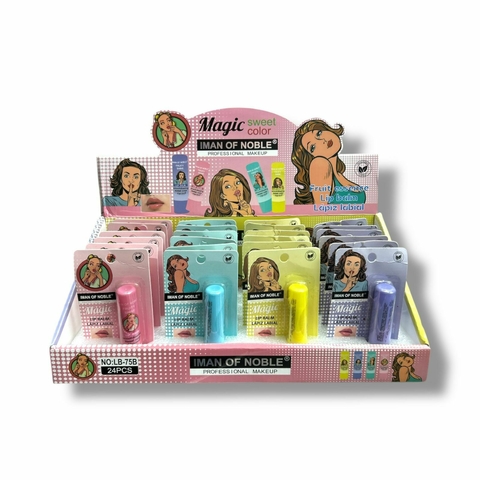 ($1700/U) IMAN OF NOBLE MAGIC LIP BALM MG-254040/LB-75B 6974545010760