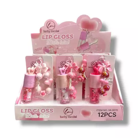 ($4700/U) LUCKY MODEL LIP GLOSS BRILLO LABIAL C/PULSERA MG-ML8070/MG-254048 6937118818811 - comprar online