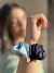 Scrunchie Têmis: Tons de Azul - comprar online