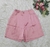 Doutoras Modas Short de Cetim com Bolsos Laterais Coleção Nova C182 - loja online