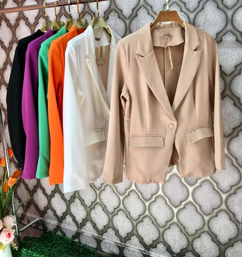 Blazer Alfaiataria com Bolso 6415
