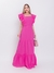 Vestido Jeans Manga Princesa Tingido 7255