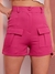 Doutoras Modas Short Feminino Fashion Alfaiataria Cargo 55 na internet