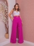 Calça Pantalona Com Cinto 8281 na internet