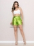 Doutoras modas Short metalizado elegancia veste Bem Maravilhosa 33