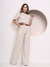 Doutoras Modas Conjunto Meghan em Gabardine Calça Pantalona e Cropped Elegante Social M130 na internet