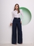 Doutoras Modas Calça Pantalona Linho Acompanha Cinto Coleção Nova 10020 - Doutoras Modas