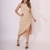 Imagem do Doutoras Modas Vestido Alfaiataria Fenda na Perna Social Elegante 138