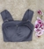 Imagem do Doutoras Modas Blusa de Alça Cropped Em Gabardine Recorte Vazado Lástex com Bojo 6419