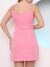 Imagem do Doutoras Moda Vestido Curto Laço Estruturado Estilo Boneca Delicado Lançamento Alças Finas 192