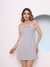 Doutoras Moda Vestido Curto Laço Estruturado Estilo Boneca Delicado Lançamento Alças Finas 192