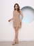 Doutoras Moda Vestido Curto Laço Estruturado Estilo Boneca Delicado Lançamento Alças Finas 192 - loja online
