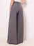 Doutoras Modas Calça Pantalona Lisa Com Bolsos Laterais Botões em Gabardine Cintura Alta Elegante 8447 - Doutoras Modas