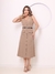 Imagem do Doutoras Moda Vestido Chemise Alfaiataria Gabardine Midi Botões Frontais 195