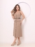 Doutoras Moda Vestido Chemise Alfaiataria Gabardine Midi Botões Frontais 195 - comprar online