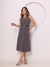 Doutoras Moda Vestido Chemise Alfaiataria Gabardine Midi Botões Frontais 195 - loja online