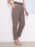 Doutoras Modas Calça Social Feminina Alfaiataria Luis Twill Wide Leg Cigarette Lançamento G177 - comprar online