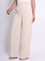 Imagem do Doutoras Modas Calça Social Tecido Alfaiataria Liberty Elegante Detalhe com Dois Botões na Cintura 217
