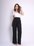 Doutoras Modas Calça Social Tecido Alfaiataria Liberty Elegante Detalhe com Dois Botões na Cintura 217 - Doutoras Modas