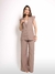 Doutoras Modas Conjunto Luis Twill Feminino Calça e Blazer Moderno Elegante Estilo Terno 862000 - Doutoras Modas