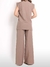 Doutoras Modas Conjunto Luis Twill Feminino Calça e Blazer Moderno Elegante Estilo Terno 862000