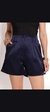 Doutoras Modas Short Feminino de Cetim Cintura Alta C173 - loja online