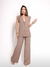 Doutoras Modas Conjunto Feminino Luis Twill Estilo Terno Elegante Sofisticado 861000 - Doutoras Modas