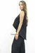 Imagem do Doutoras Modas Conjunto Feminino Blusa Cropped Desconstruída e Calça Cintura Alta 87300