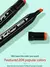 Imagem do Kit canetas para colorir 120.cores
