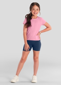 Shorts Básico Infantil Menina em Cotton - Brandili - comprar online