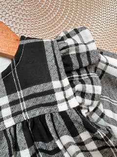 Vestido Xadrez Manga longa Kookabu - comprar online