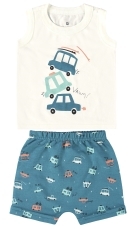 CONJUNTO INFANTIL MENINO EM MOLETINHO MALWEE KIDS - comprar online