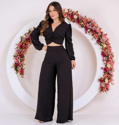 Conjunto Cropped e Calça - comprar online