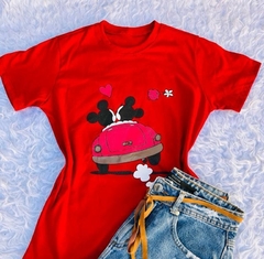 Blusa Tshirts - Mickey e Minnie - Irresistível Charme