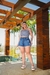 Short Jeans Tachinhas Lateral