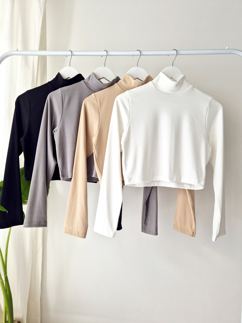 Crop media polera morley