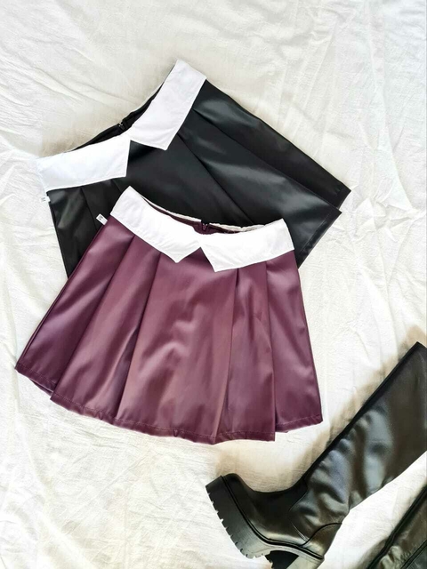 Pollera Tableada (Cuerina)