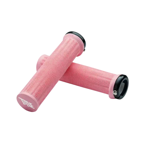Puños Title LO1 PINK Lock-On Grips MTB Enduro