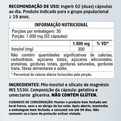 Mio-Inositol 60 cápsulas 500mg Herbalize - comprar online