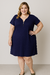 Vestido Midi Suzana com ziper - Plus da Villa Moda Plus Size Feminina